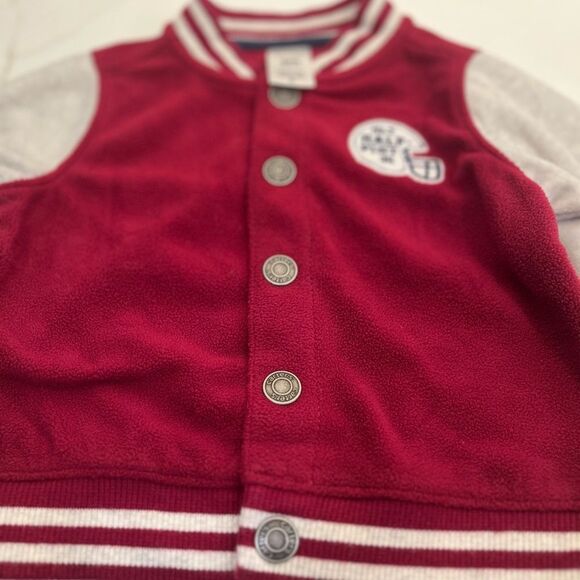 Carter's Red Varsity Jacket for Infants - Picture 4 of 6
